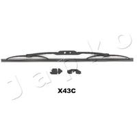Balai d'essuie-glace SJX43C JAPKO pour HONDA MAZDA MITSUBISHI NISSAN OPEL SUBARU