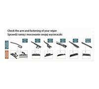 Balai d'essuie-glace SWF Visioflex 119378, 600/400mm, Avant, 2 Pièce