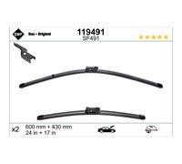 Balai d'essuie-glace SWF Visioflex 119491, 600/430mm, Avant, 2 Pièce