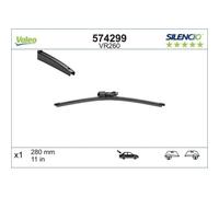 Balai D'essuie Glace Valeo 574299 Silencio Rear pour Mercedes Benz Seat Skoda VW