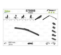 Balai D'essuie Glace Valeo 575008 First Multiconnection pour Citroën Opel DS