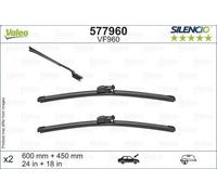 Balai d'essuie-glace VALEO 577960 pour MAZDA CX-5 (KF) 2.2 2017-2018