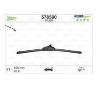 Balai D'essuie Glace Valeo 578580 Hydroconnect Upgrade pour Citroën Ford Nissan