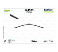 Balai d'essuie-glace VALEO Silencio 574599, 400mm, Arrière, 1 Pièce
