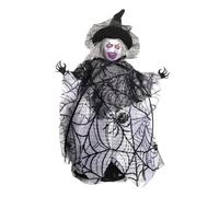 Balai d'Halloween sorcière décoration effrayante fantôme jour bar maison hantée fête citrouille sorcière décoration ornement bureau poupées