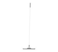 Balai d'intérieur en silicone extensible, balai de sol, balai flexible à tête rotative, nettoyeur de coin difficile à atteindre, bande de caoutchouc ramassant la poussière | Long manche télescopique