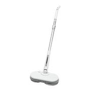 Balai électrique sans fil avec fonction de pulvérisation - Réservoir d'eau de 350 ml - Nettoyeur de sol avec LED - Balai serpillère pour essuyer, frotter et polir