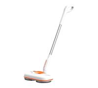 Balai électrique sans fil avec phare LED, pulvérisateur d'eau, jusqu'à 60 minutes d'autonomie, puissant nettoyant et polisseuse pour sols en bois dur et carrelage