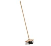 Klein Balai en bois Theo 60 cm Blanc/Noir