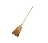 Theo Klein Balai pour enfants 6642 – Manche bois, poils robustes, 19×5×74 cm, dès 3 ans