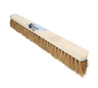 Balai en fibre coco naturel Linxor - 60 cm - Marron