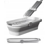 Balai essoreur avec seau pliable ULTRAMOP Promis 4 en 1 plat rotatif MS104