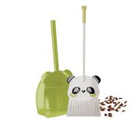 Balai Et Pelle À Poussière Panda - Kit De Nettoyage De 25 Cm Pour Les Tout-petits, Jolie Combinaison De Jeu De Rôle | Petite Aide Ménagère Pour La Maison, La Cuisine, LesLoisirs, LesActivités Éducat