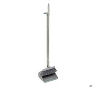 Paris Prix – Balai avec pelle clipsable 110 cm – Réservoir et tête pivotants – Gris