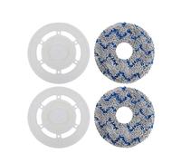 Balai Et Support, Compatibles Avec Ecovacs, Compatibles Avec Les Aspirateurs Robots Intelligents DEEBOT T20 OMNI/T20/T20e/T20 Pro/T20 MAX(2pcs Bracket+2 mop cloth)