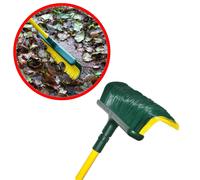Balai Extérieur GARDIREX Poils Recourbés Clic Système Jardin Terrasse 3-en-1