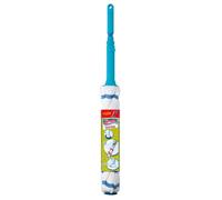 Spontex Balai serpillère Twist Mop – franges microfibre, essorage intégré, tampon anti-rayures