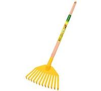 Balai Gazon Plastique Enfant manche bois