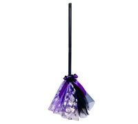 Balai Halloween De Sorcière Accessoire Déguisement Ainsi Que Décoration