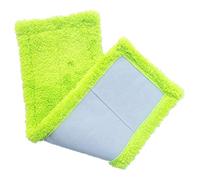 Balai Lave Sol Avec Housse De Nettoyage De Rechange Pour Balai Plat Easy Wring Vadrouille Nettoyage En Microfibre Mop TêTe De Rechange (Vert)