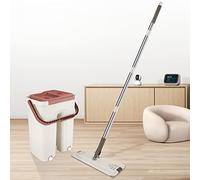 Balai Lave Sol Avec Vaporisateur - Récipient Eau L, Tête Flexible 360 Degrés, 2 Chiffons Microfibre et 1 Brosse de Nettoyage Inclus (À Gratter-b)