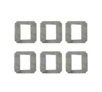 Balai Lave-vitres Bleu Et Gris For Robot Purerobo W-S3, W-S8S Et W-S3S(Gray 6pcs)