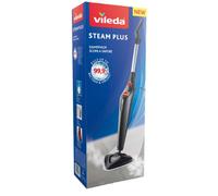Balai lectrique vapeur Vileda 168917 Steam Plus 3.0 avec 2x tampons de rechange en microfibre, nettoyage de tapis