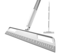 Balai Magique Multifonction, Balai d'intérieur étendu Amovible, balayeuse 3 en 1 pour enlever la poussière, Les Poils liquides, raclette de Sol réglable pour fenêtres, épilateur de Poils d'animaux