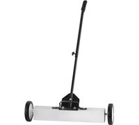 Balai magnétique - Balayeuse magnétique 77-113 cm - Balayeuse magnétique 22,6 kg - Force magnétique - Collecteur de copeaux