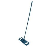 Balai Microfibre "Chenille" 130cm Bleu Paon