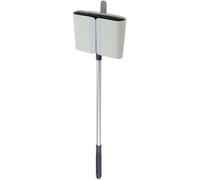 Joseph Joseph CleanStore Balai avec Poignée Réglable jusqu'à 110 cm, Rangement Compact Pare-poussière, Brosse pour Nettoyage des sols avec Poils Souples
