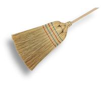 Balai Paille de Riz tressé | Balai Traditionnel léger et maniable | Idéal pour Feuilles, poussières et sols secs | Usage intérieur ou extérieur | Nettoyage Naturel | Kibros 811PRSP