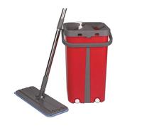 Balai Plat Microfibre Systeme d'Essorage rouge Cenocco CC9077-RD Cenocco