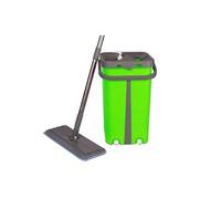 Balai Plat Microfibre Systeme d'Essorage vert CC9077-GN