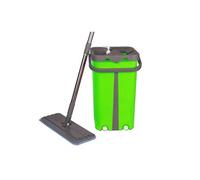 Balai Plat Microfibre Systeme d'Essorage vert CC9077-GN