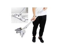 Balai Plat Type X Nettoyage de Sols avec Essorage Automatique sans Contact Microfibre et Manche Télescopique 140cm