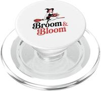Balai pour Fille pin-up Halloween PopSockets PopGrip pour MagSafe