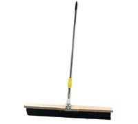 Balai professionnel pour finition béton, 91 cm, réglable en angle, avec manche télescopique de 2 m