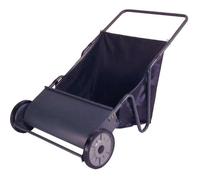 Balai ramasseur à pousser - TURFMASTER - 66 cm - Sac 190 litres - Brosse diamètre 25,4 cm - Roues en caoutchouc