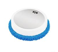 Balai robot intelligent 3 en 1 : rechargeable par USB, silencieux, nettoyage en profondeur (blanc)