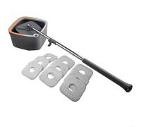 Balai rotatif avec auto-lavage et seau à deux compartiments pour une eau propre, rotation à 360 degrés pour les zones difficiles à atteindre