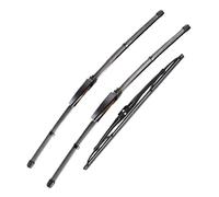 Balai Sans Trace Pour A6 Pour C5 2002 2003 2004 LHD Essuie-glaces Avant Et Arrière Brosse Pour Pare-brise Vitres 2 Pièces 22 "+ 1 Pièce 16"