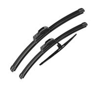 Balai Sans Trace Pour Pilot MK2 2009 2010 2011-2015 Kit De Balais D'essuie-glace Avant Et Arrière Brosses Fenêtre Pare-brise 22"+21"+14"