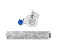 Balai serpillère à rouleau avec poignée pour Ecovacs X12 Pro - Pièce de rechange en microfibre pour nettoyer en profondeur les sols durs, enlever les poils d'animaux et les débris