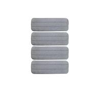 Balai Serpillère, Compatible Avec Deerma, TB500, TB800, Xiaomi, Mijia, Balai Serpillère À Jet D'eau, Tête De Nettoyage Rotative À 360°, Tissu En Bois Et Fibre De Carbone(4pcs)