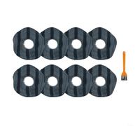 Balai serpillère en microfibre pour aspirateur robot Eufy X10 Pro et Omni X9 Pro avec technologie de rotation dynamique, disponible en lots de 4 et 8 pièces (A)