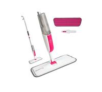 Balai serpillère - Glisten Spray Mop - Serpillière microfibre - 400ml - Blanc et rose