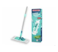 Balai serpillère Leifheit Profi XL Superduster 55517, balai à plat 42cm, lave sol avec housse idéal pour un nettoyage à sec