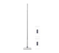 Balai serpillère plate sans contact avec tête rotative à 360°, serpillère et porte-mouchoirs, changement de chiffon hygiénique, pour sols et meubles, salle de bain et cuisine