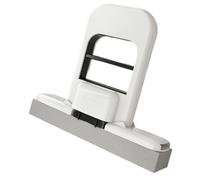 Balai Serpillère Portable, Mini Serpillère Lavable À La Main, Petit Balai Éponge De Bureau avec Fonction Essorage, for Small Spaces, Tile, Hardwood Floor, Mirror, Dorm, Apartment, Orange and Black